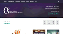 Desktop Screenshot of ccfumc.com
