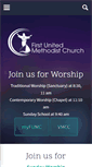 Mobile Screenshot of ccfumc.com